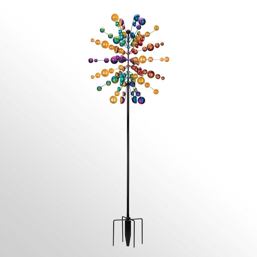 Home Accents Touch of Class | Cosmic Array Multicolored Outdoor Garden Wind Spinner