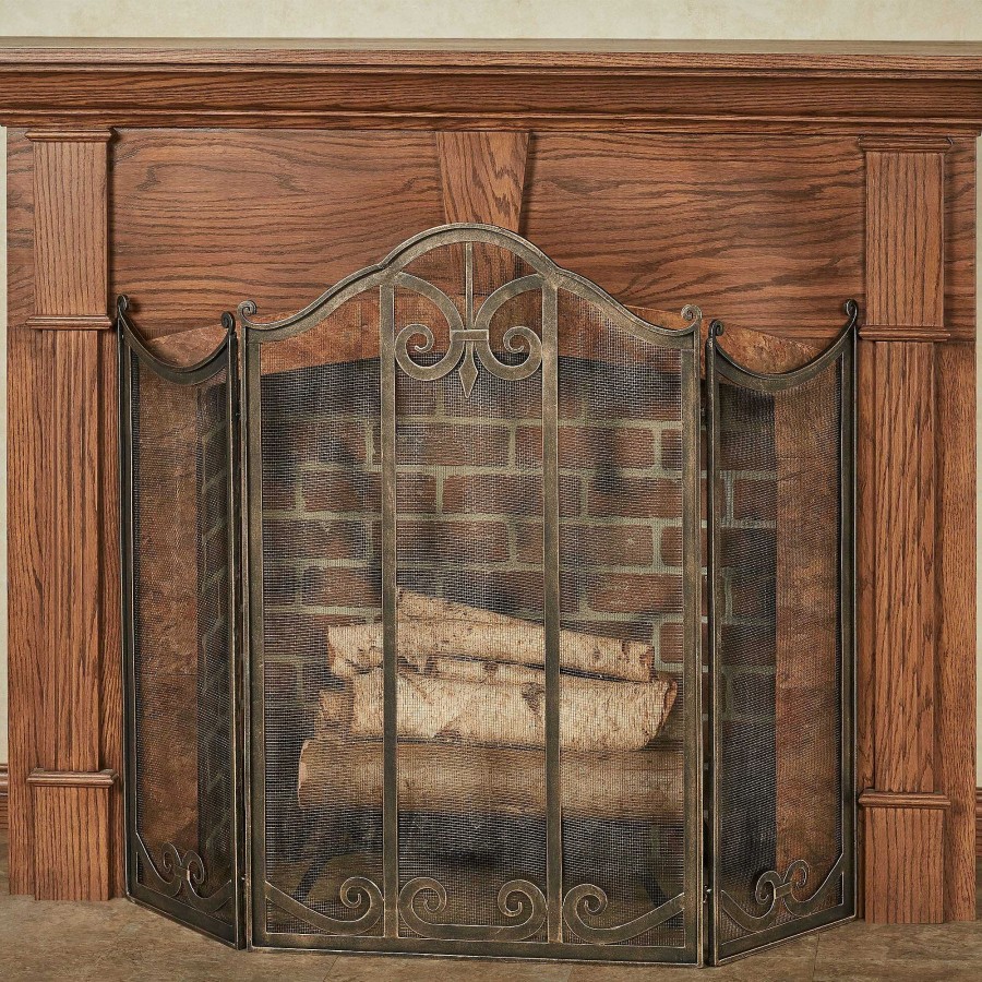 Home Accents Touch of Class | Lara Metal Fireplace Screen By Dr Livingstone