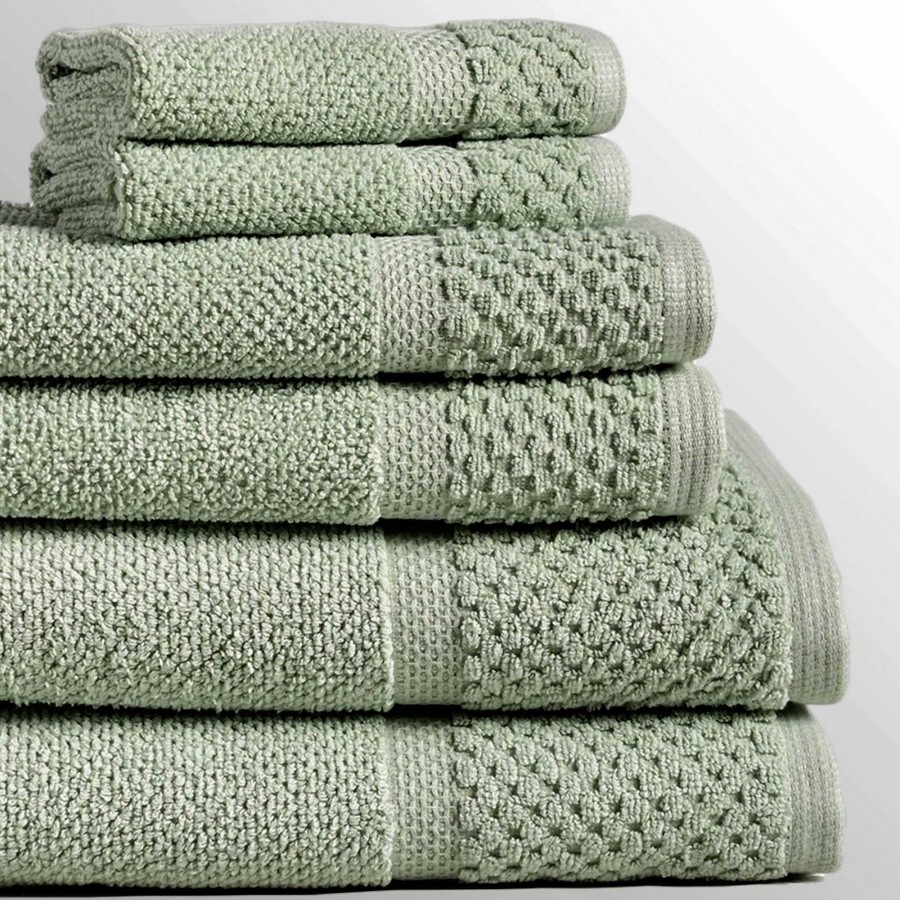 Bath Touch of Class | 600 Gsm Diplomat Combed Cotton 6 Pc Bath Towel Set