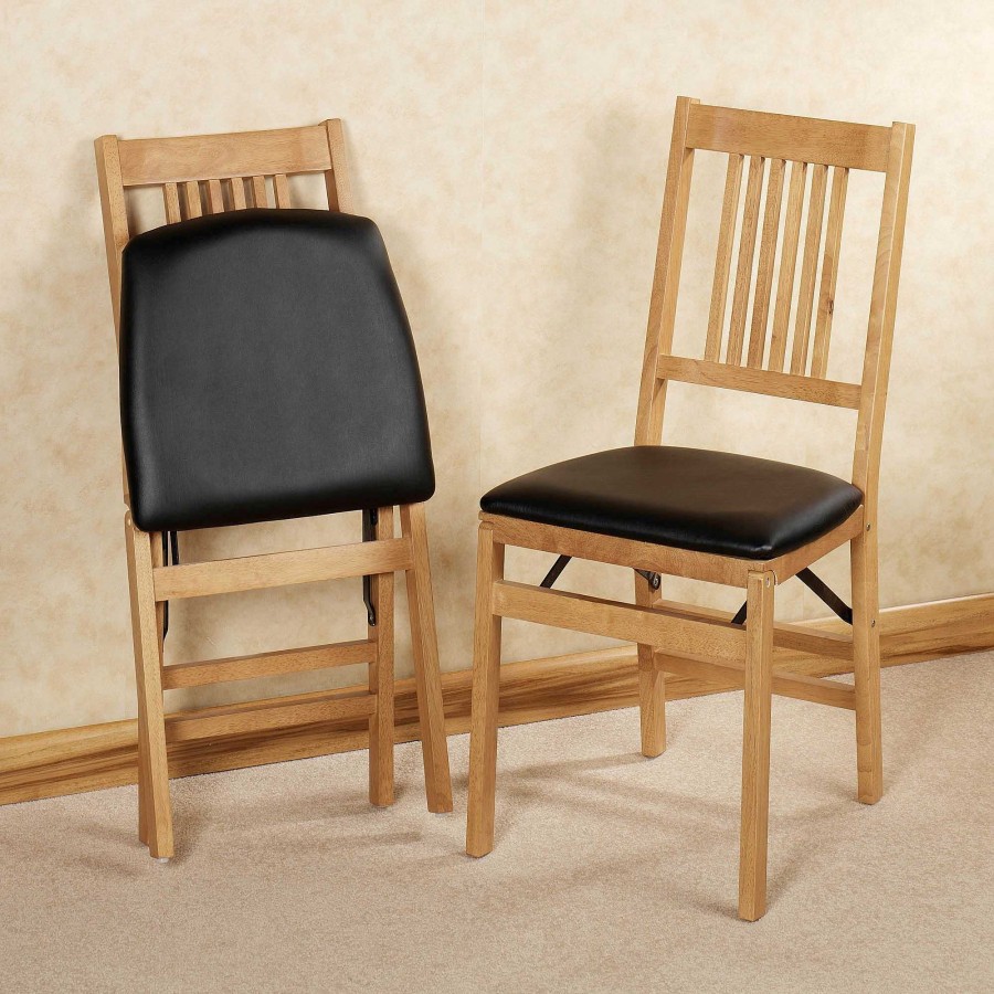 Kitchen Touch of Class | Mission Folding Chair Pair