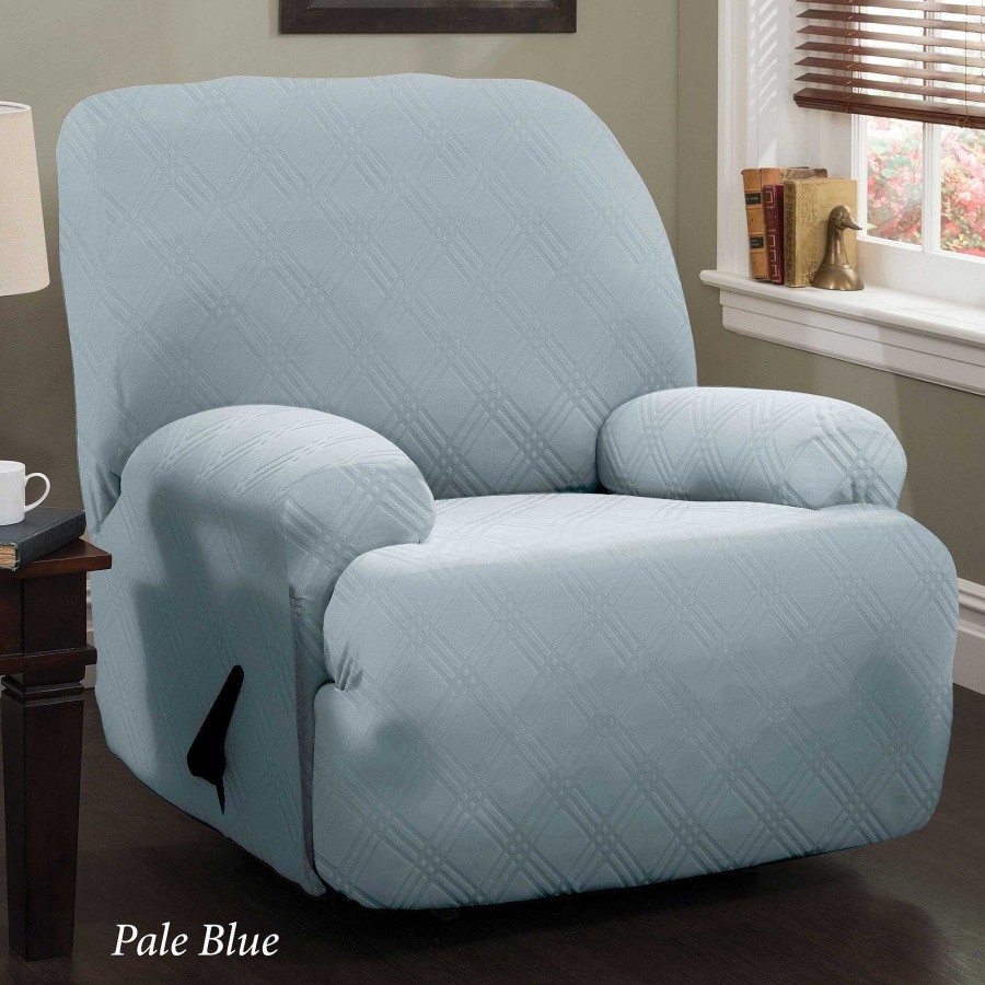 Furniture Touch of Class | Double Diamond Stretch Jumbo Recliner Slipcovers