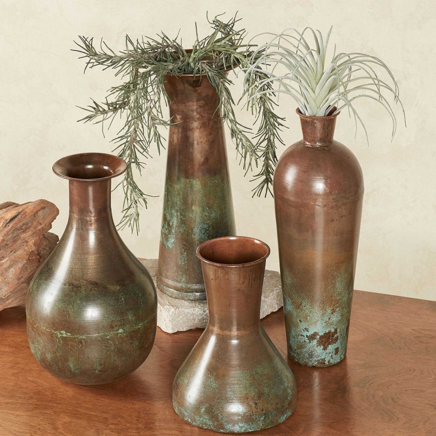 Home Accents Touch of Class | Atmore Copper Decorative Vase Set Of 4