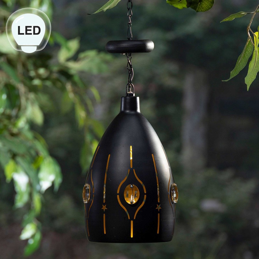 Home Accents Touch of Class | Sullivan Led Outdoor Solar Hanging Pendant Lamp From Everlasting Glow