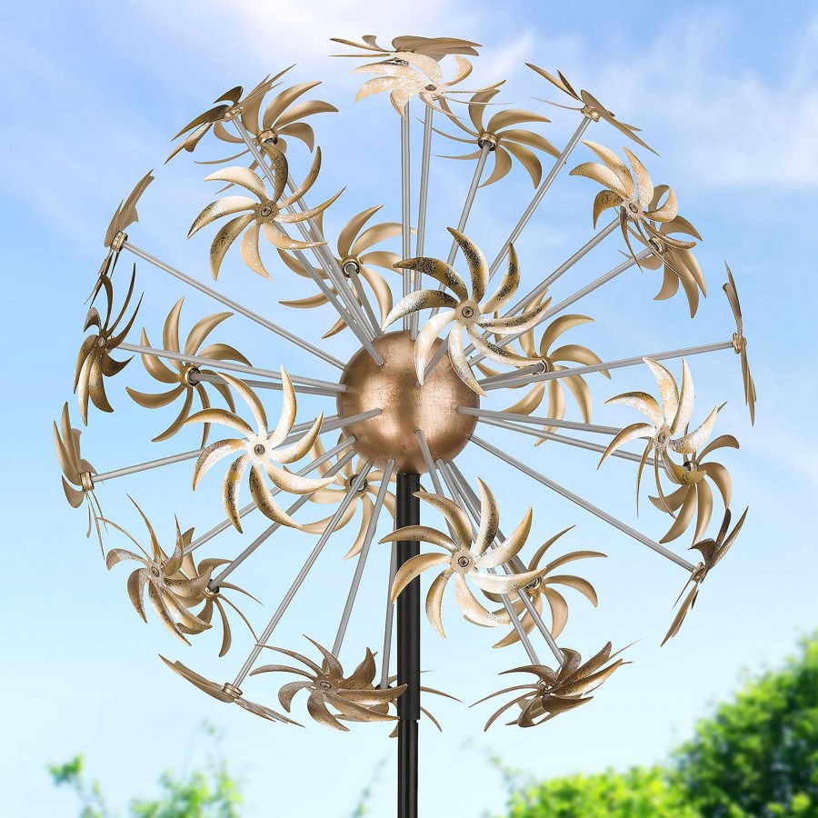 Home Accents Touch of Class | Make A Wish Dandelion Outdoor Garden Wind Spinner