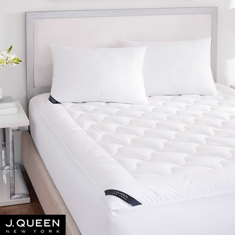 Bedding Touch of Class | Royalty Down Alternative Mattress Pad By J Queen New York