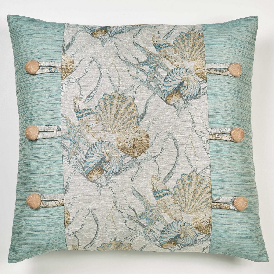 Bedding Touch of Class | Coastal Dream Seashell European Sham