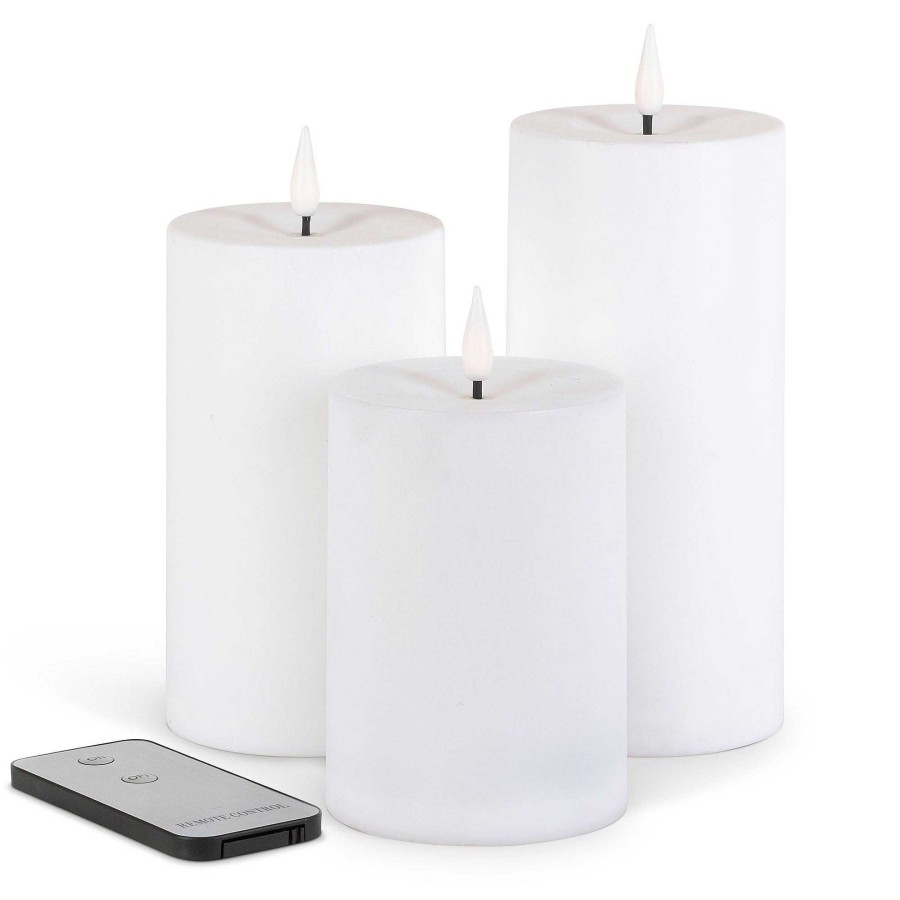 Home Accents Touch of Class | Kayla Indoor Outdoor Led Flameless Candle Set With Remote From Everlasting Glow