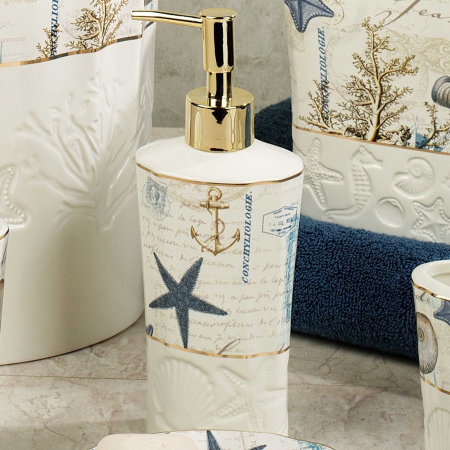 Bath Touch of Class | Antigua Ceramic Coastal Bath Accessories