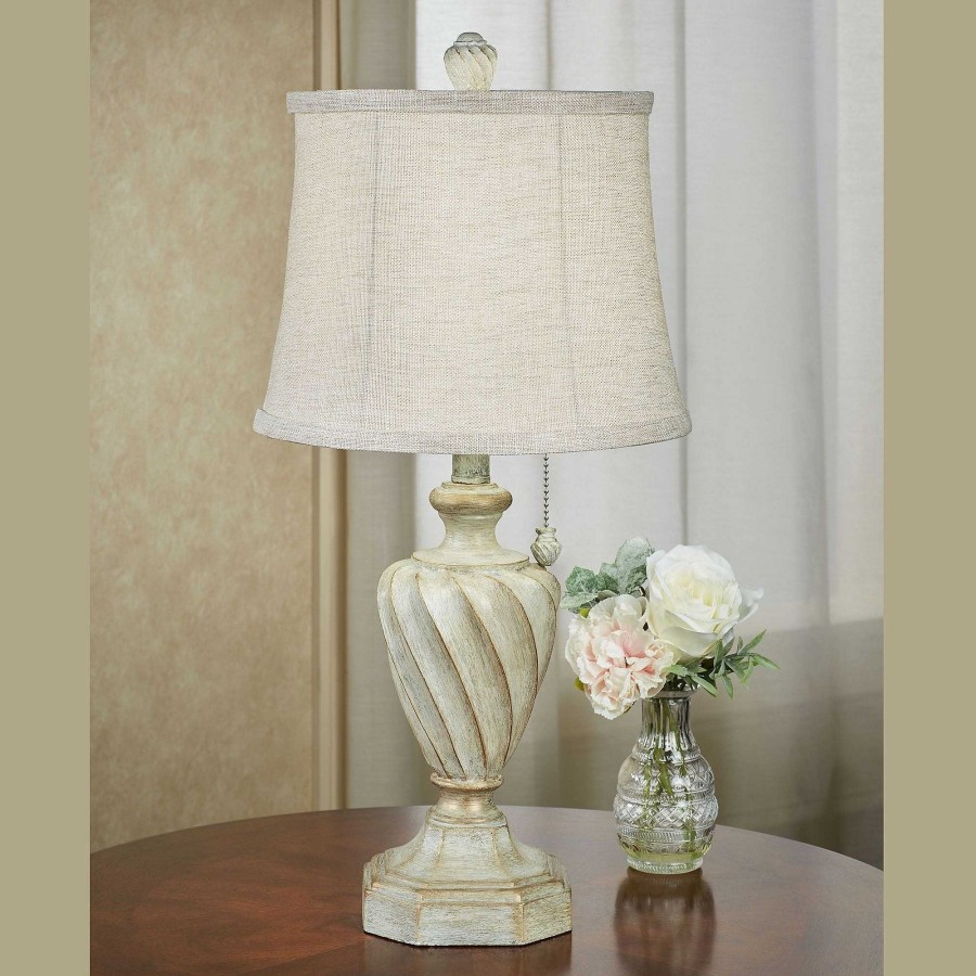 Home Accents Touch of Class | Owen Twist Font Classical Table Lamp