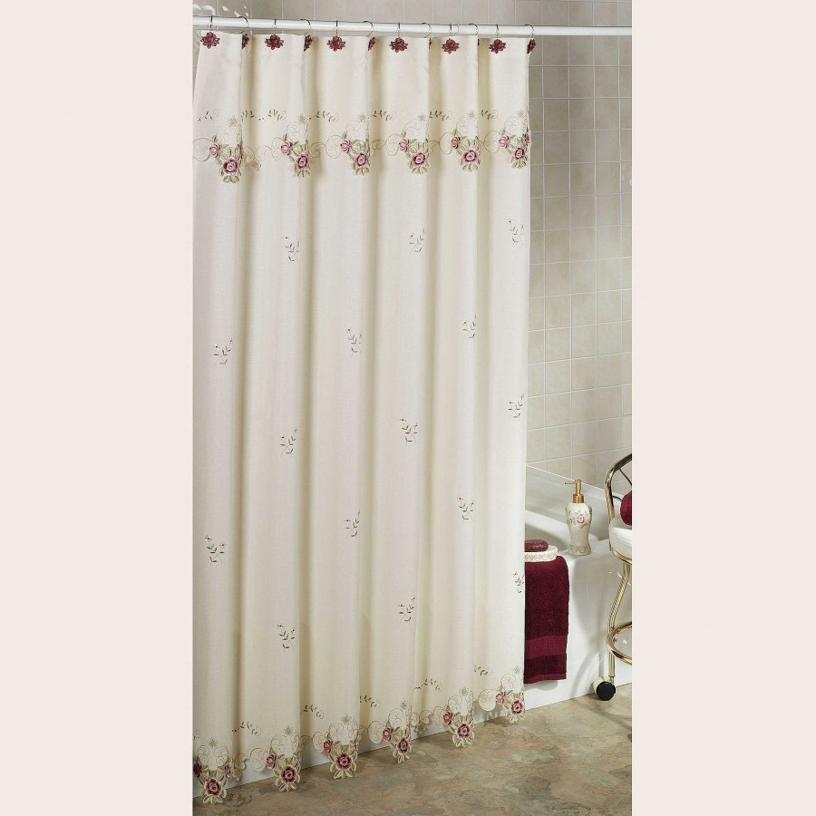 Bath Touch of Class | Bella Rose Shower Curtain