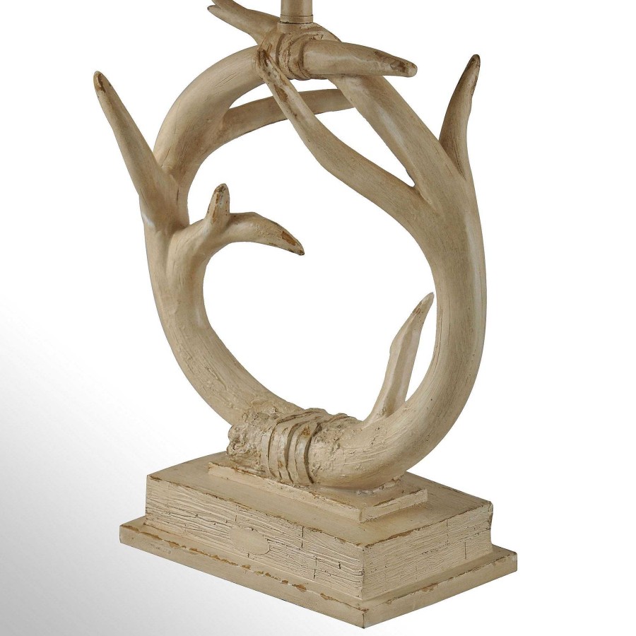 Home Accents Touch of Class | Clarence Resin Antler Rustic Table Lamp