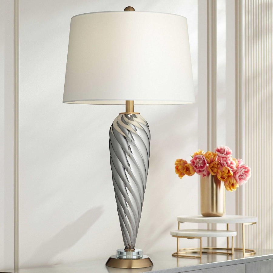 Home Accents Touch of Class | Spire Glass Table Lamp