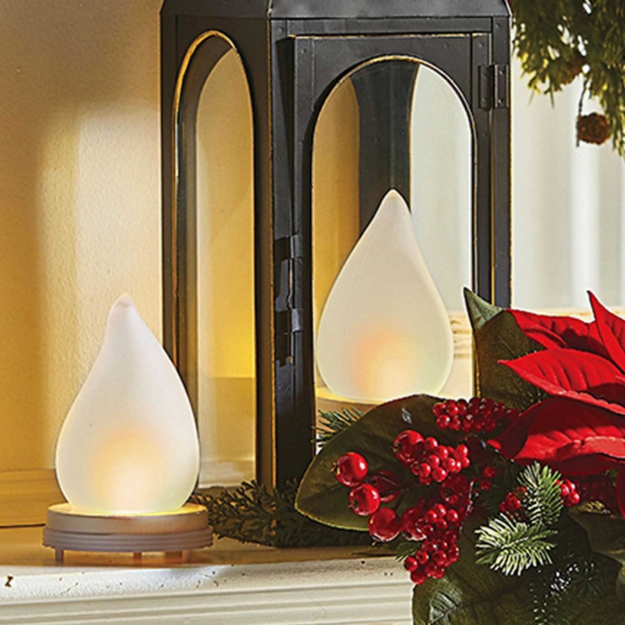 Home Accents Touch of Class | Flame Shaped Bulb Candle