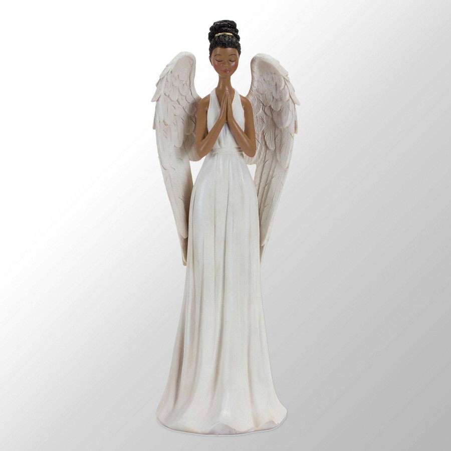 Home Accents Touch of Class | Praying African American Angel Table Sculpture