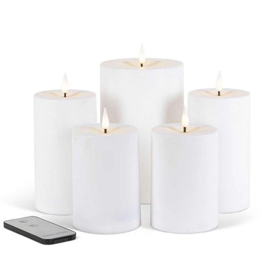 Home Accents Touch of Class | Layla Indoor Outdoor Led Flameless Candle Set With Remote From Everlasting Glow