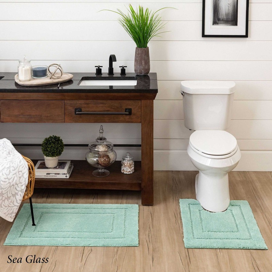 Bath Touch of Class | Weston Skid Resistant Nylon Bath Rugs