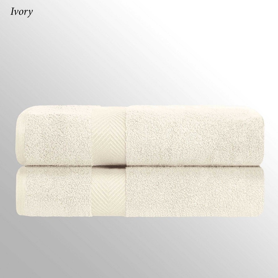 Bath Touch of Class | 575 Gsm Caress Ultra Absorbent Cotton Bath Towel Set Or Bath Sheet Set