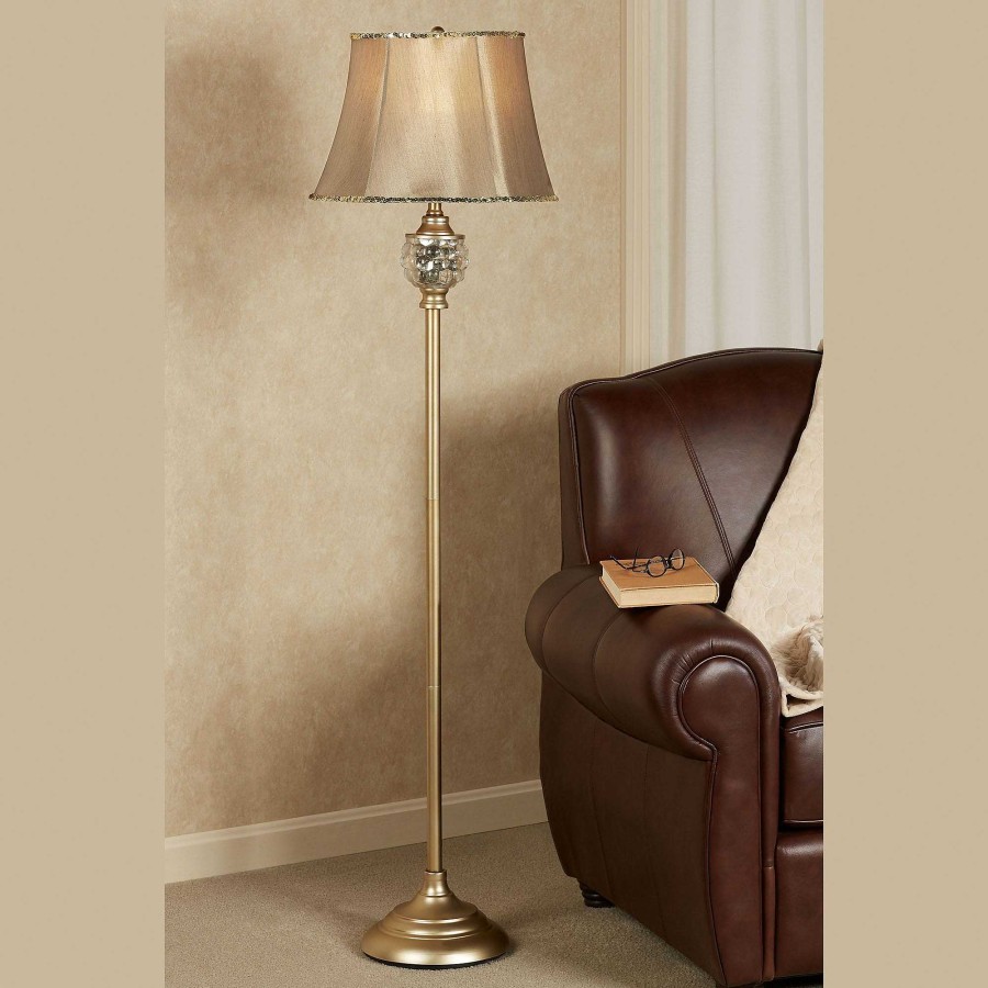 Home Accents Touch of Class | Winfield Champagne Bronze Floor Lamp