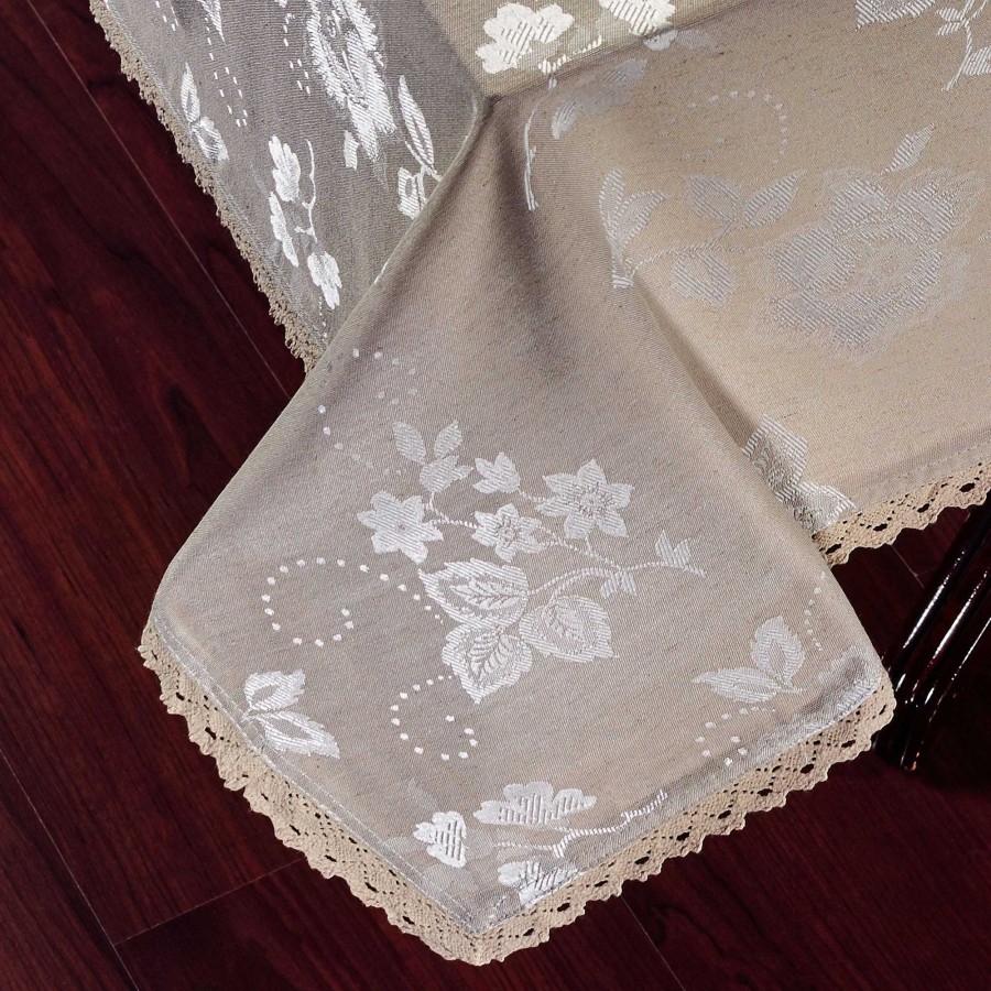 Kitchen Touch of Class | Lenox Gabrielle Beige Floral Table Linens