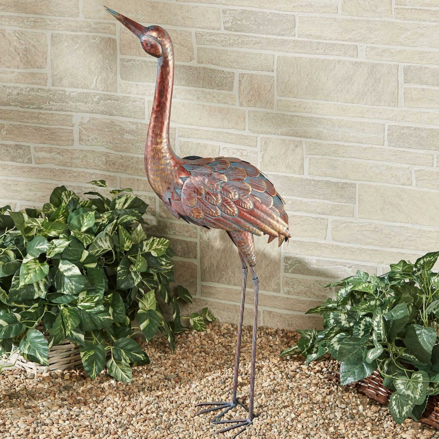 Home Accents Touch of Class | Serenade Of Cranes Outdoor Garden Sculptures With Stakes