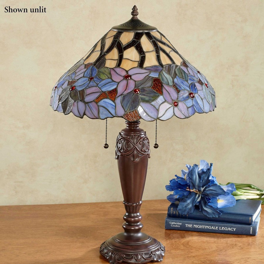 Home Accents Touch of Class | Elina Stained Glass Table Lamp