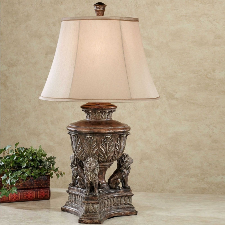 Home Accents Touch of Class | Kings Palace Lion Table Lamp