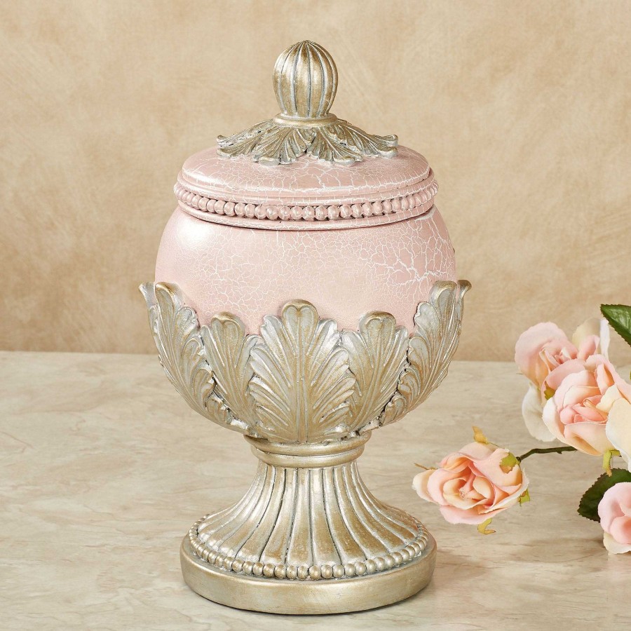 Home Accents Touch of Class | Aurelleigh Rose Quartz Decorative Covered Jar