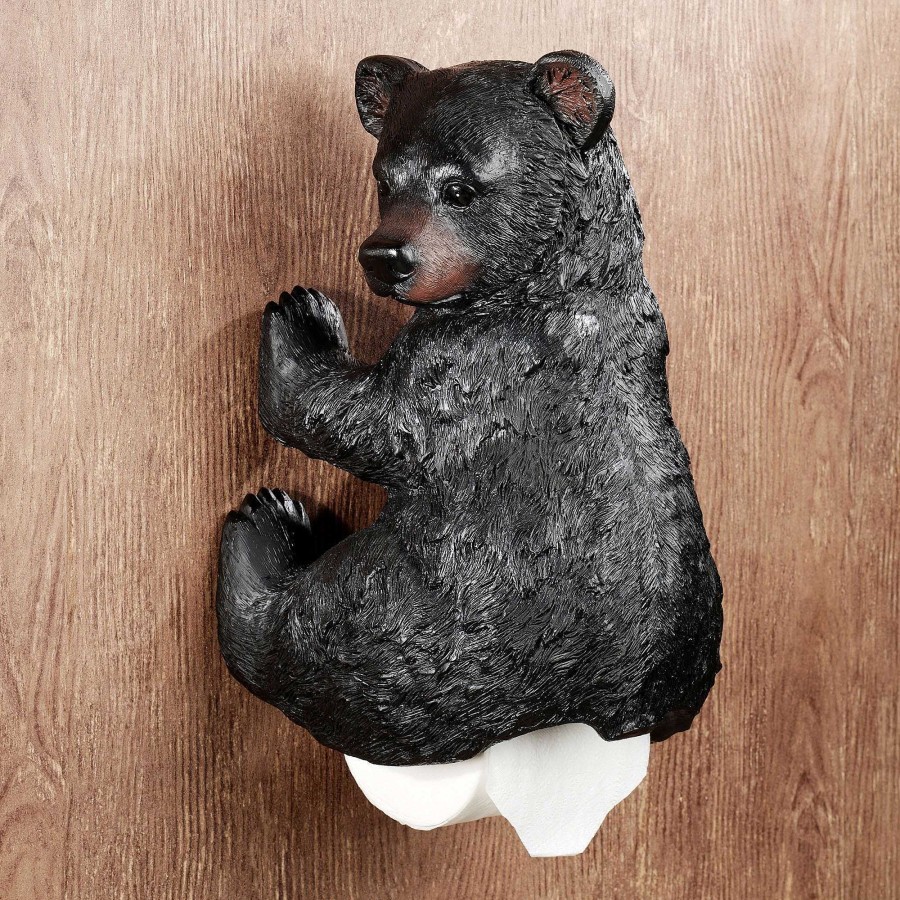 Bath Touch of Class | Stinkin Bear Wall Mounted Toilet Paper Holder