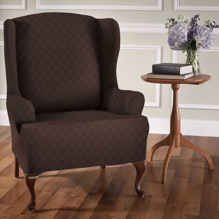 Furniture Touch of Class | Newport Stretch Wing Chair Slipcovers