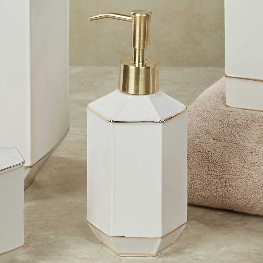 Bath Touch of Class | St Honore Off White Porcelain Bath Accessories