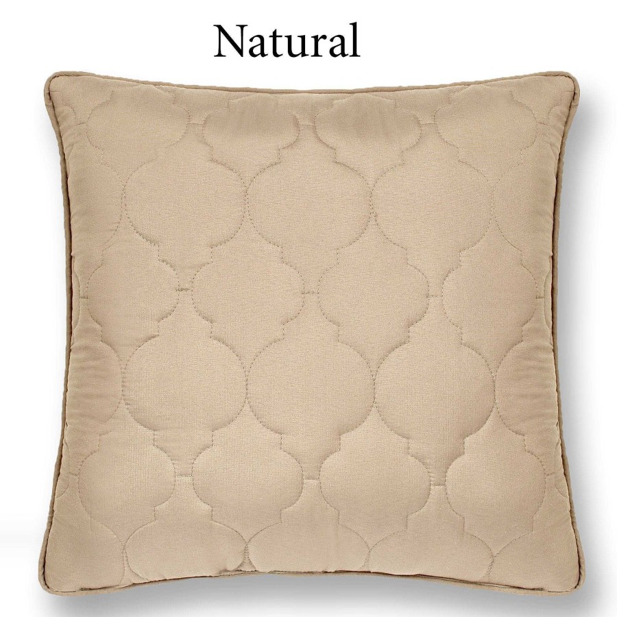 Bedding Touch of Class | Paramount Solid Color Quilted Accent Pillows