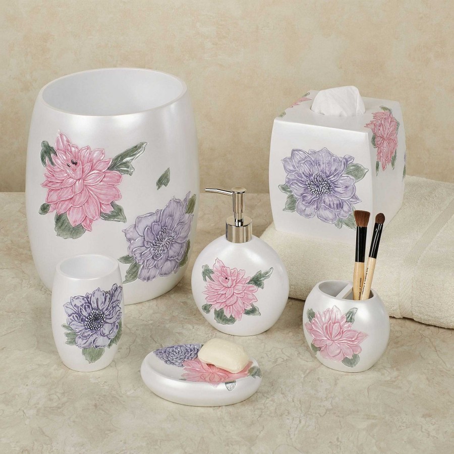 Bath Touch of Class | Ashleigh Floral Bath Accessories By Royal Court Home