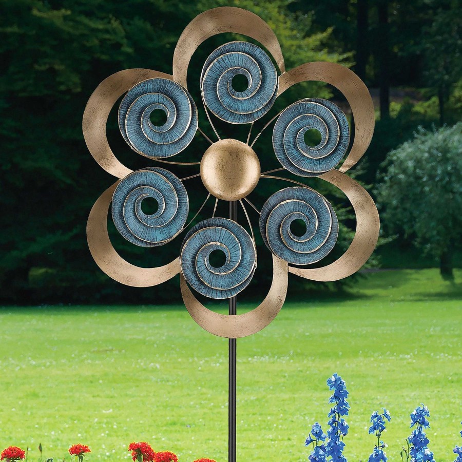 Home Accents Touch of Class | Hypnotic Gaze Outdoor Garden Wind Spinner