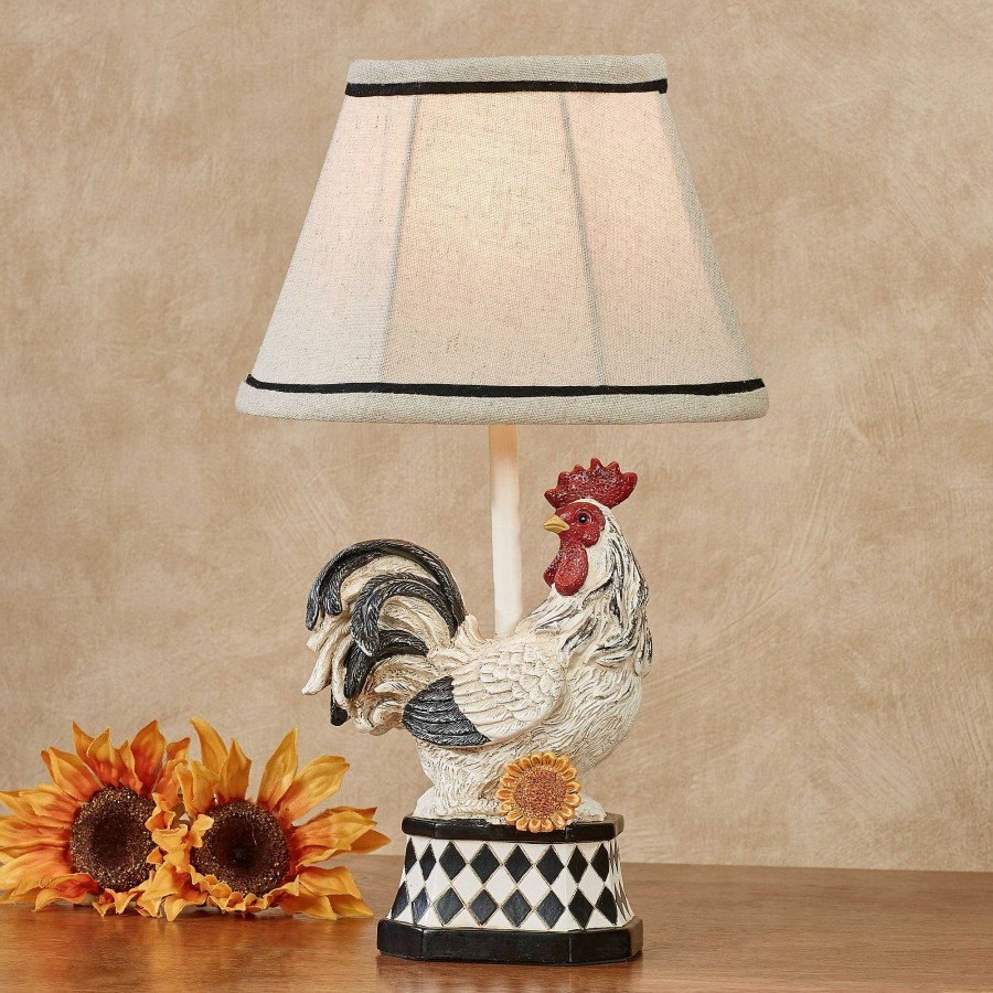 Home Accents Touch of Class | Resting Rooster Small Accent Lamp