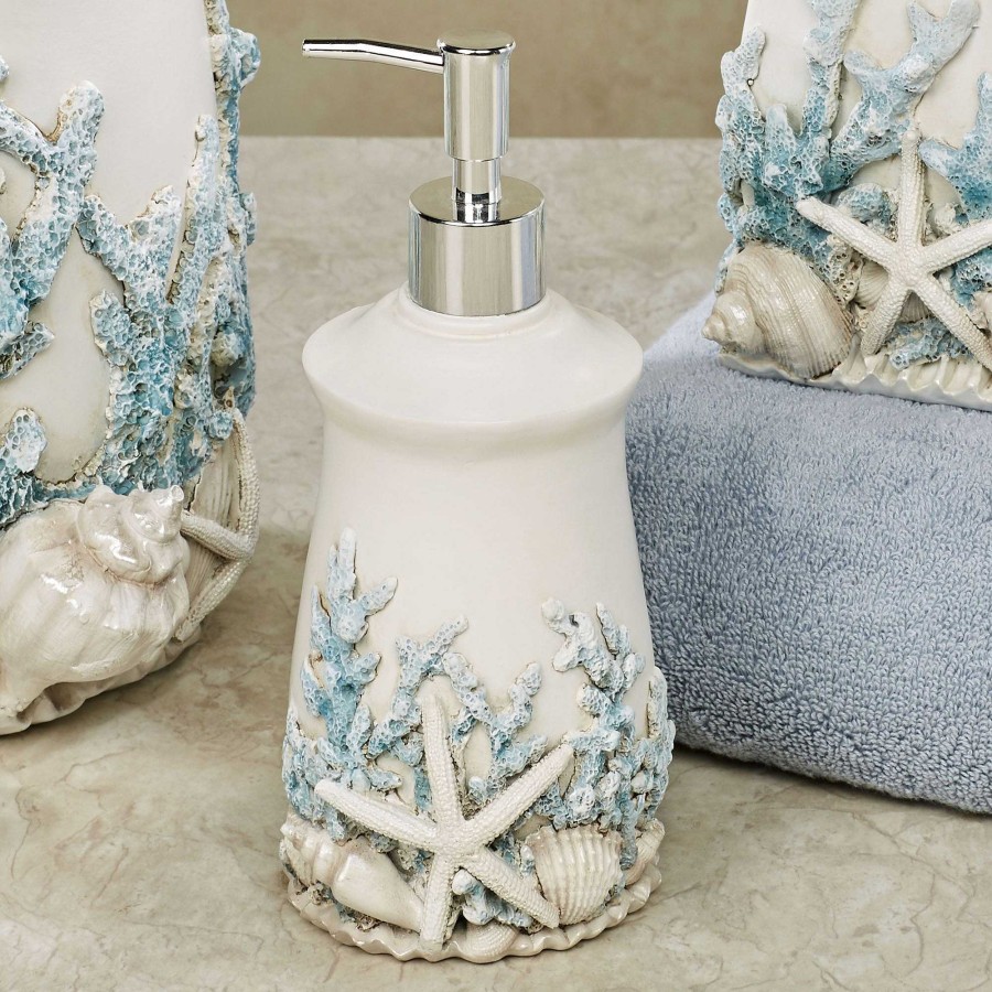 Bath Touch of Class | Coral Treasures Coastal Bath Accessories