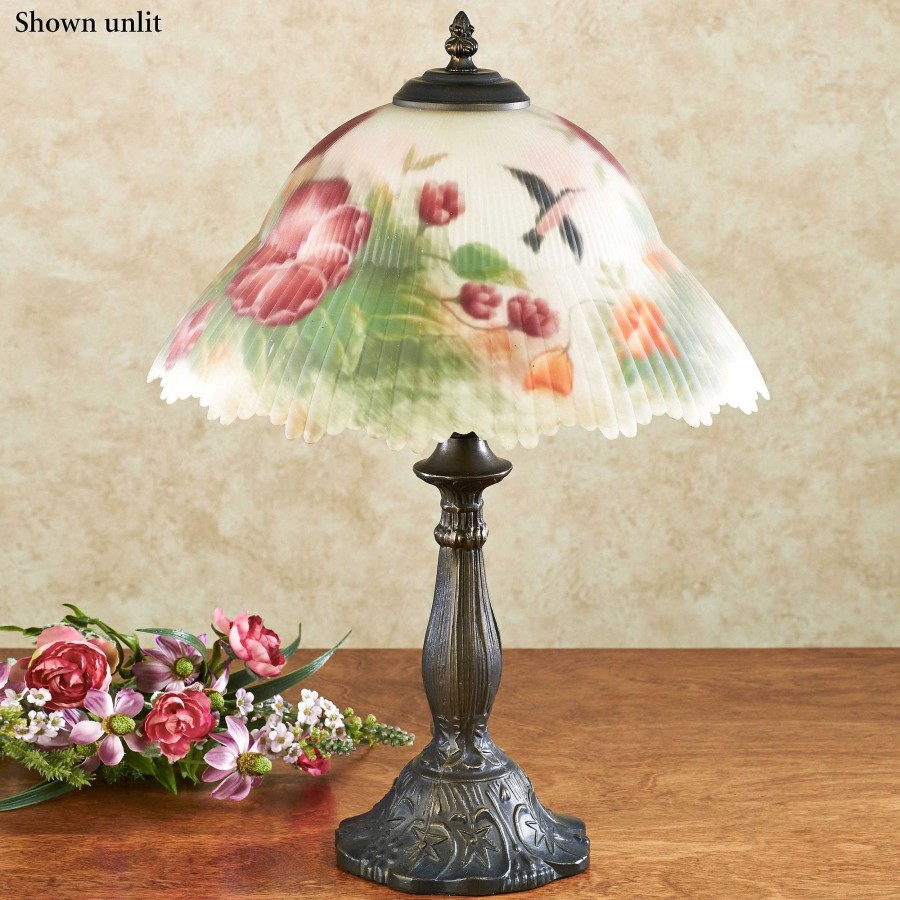 Home Accents Touch of Class | Serenitys Song Floral Table Lamp