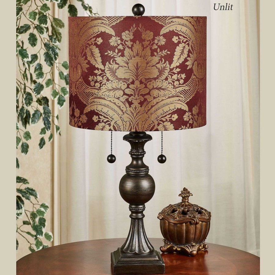 Home Accents Touch of Class | Maxwell Ii Table Lamp With Acanthus Leaf Shade