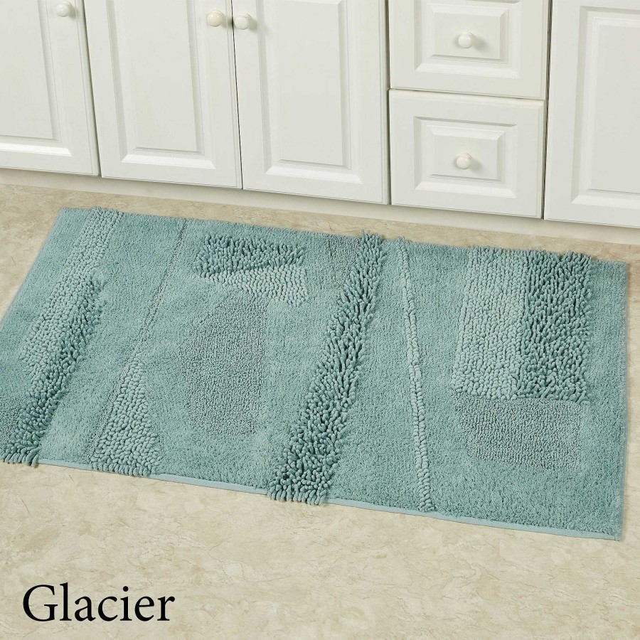 Bath Touch of Class | Composition Ultra Soft Tufted Nonskid Bath Rugs