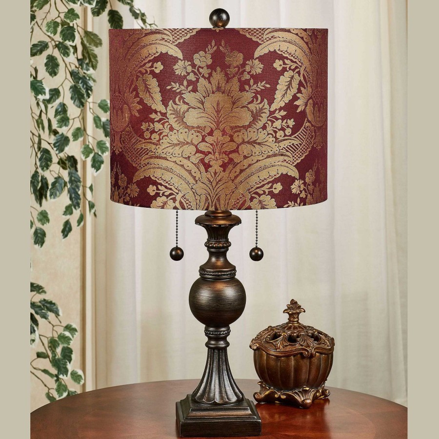 Home Accents Touch of Class | Maxwell Ii Table Lamp With Acanthus Leaf Shade