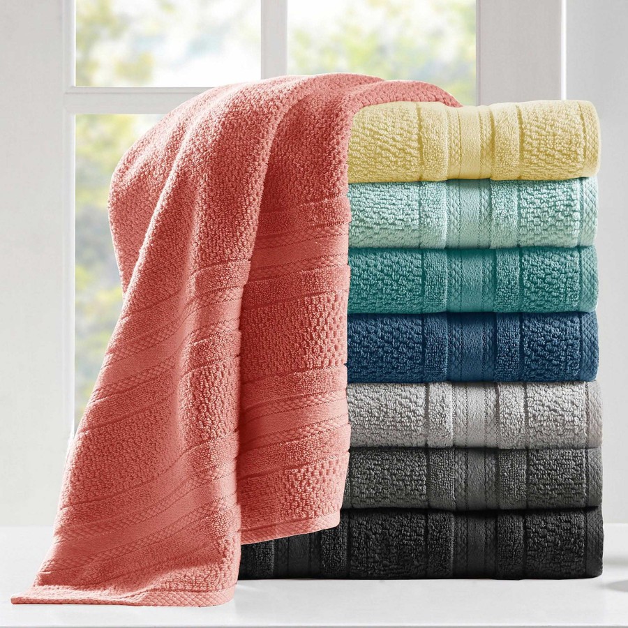 Bath Touch of Class | Adrien Quick Drying Cotton 6 Pc Bath Towel Set By Madison Park Essentials