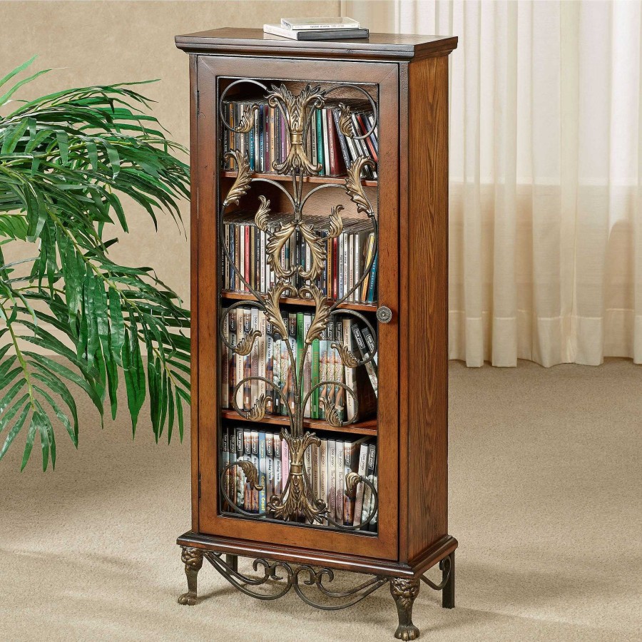 Furniture Touch of Class | Caydena Dvd And Cd Storage Cabinet