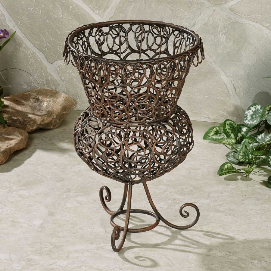 Home Accents Touch of Class | Addemson Indoor Outdoor Metal Plant Stand