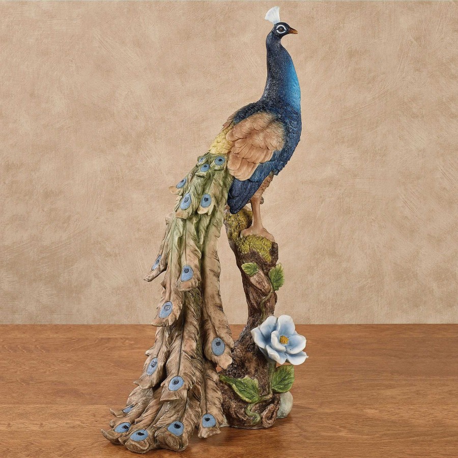 Home Accents Touch of Class | Royal Beauty Peacock Table Sculpture