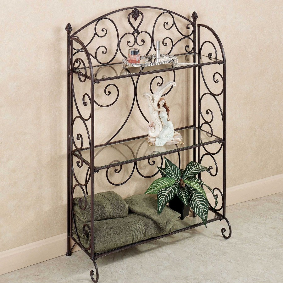 Bath Touch of Class | Aldabella Tuscan Slate 3 Tier Etagere