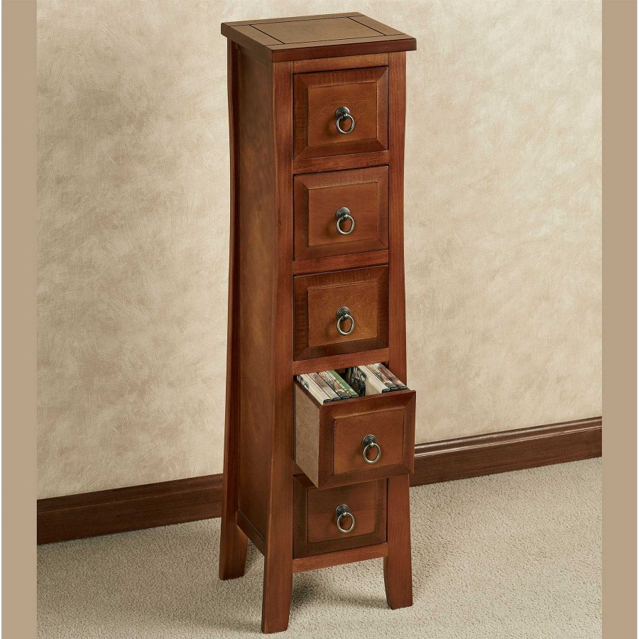 Furniture Touch of Class | Pesaro Ii Five Drawer Media Storage Cabinet