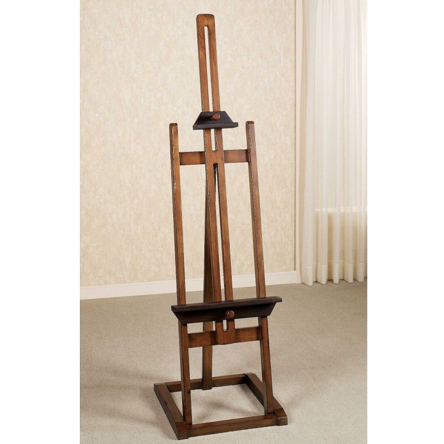 Furniture Touch of Class | Artisana Wood Display Easel Floor Stand