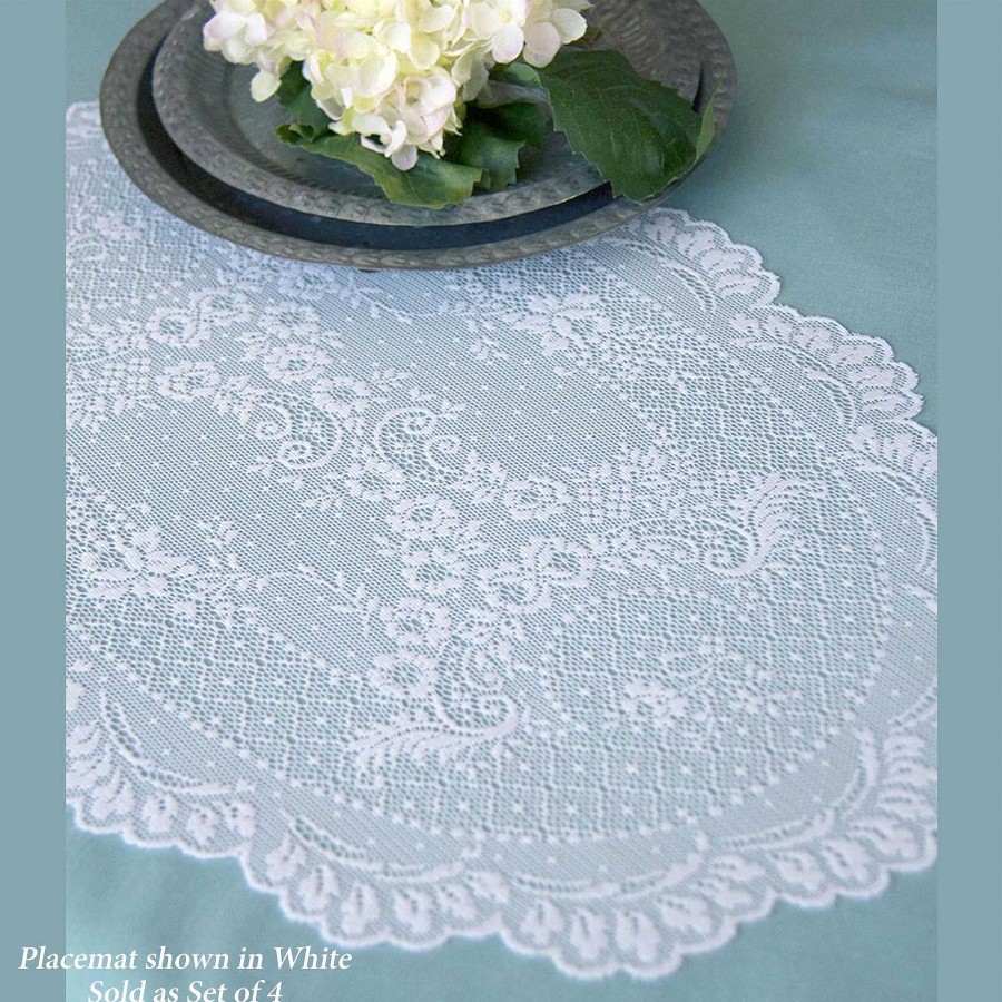 Home Accents Touch of Class | Floret Lace Table Linens