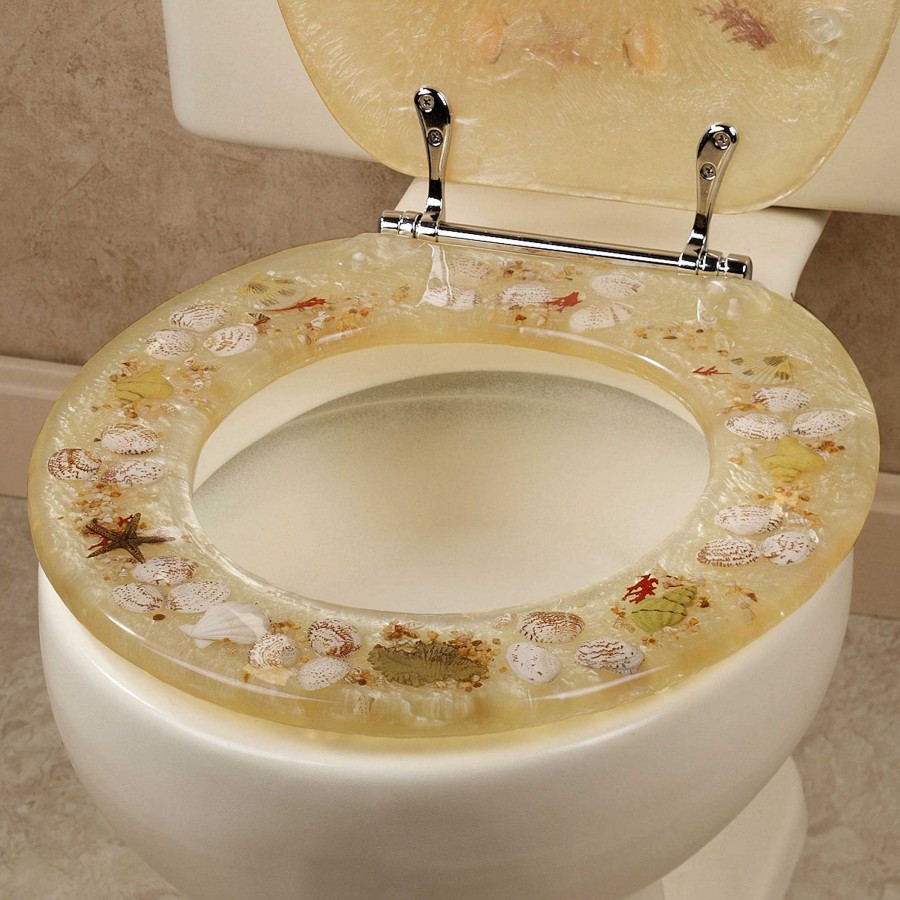 Bath Touch of Class | Jewel Shell Toilet Seat