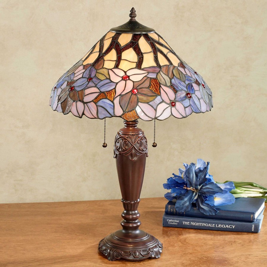 Home Accents Touch of Class | Elina Stained Glass Table Lamp