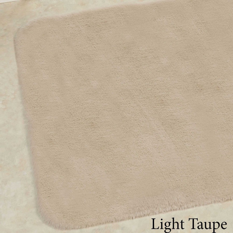 Bath Touch of Class | Lavish Plush Nonskid Bath Rugs